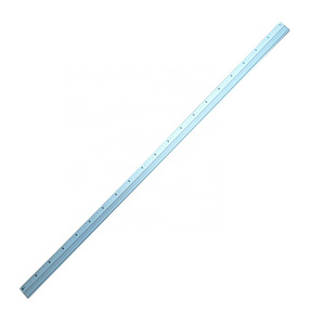 Wholesale top quality office school teacher 100cm aluminium metal long 1 meter ruler