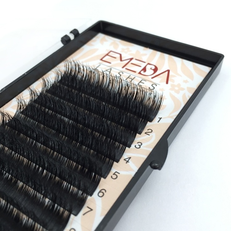 Emeda premade volume fans fake fur eyelash extensions supplies vendors decals