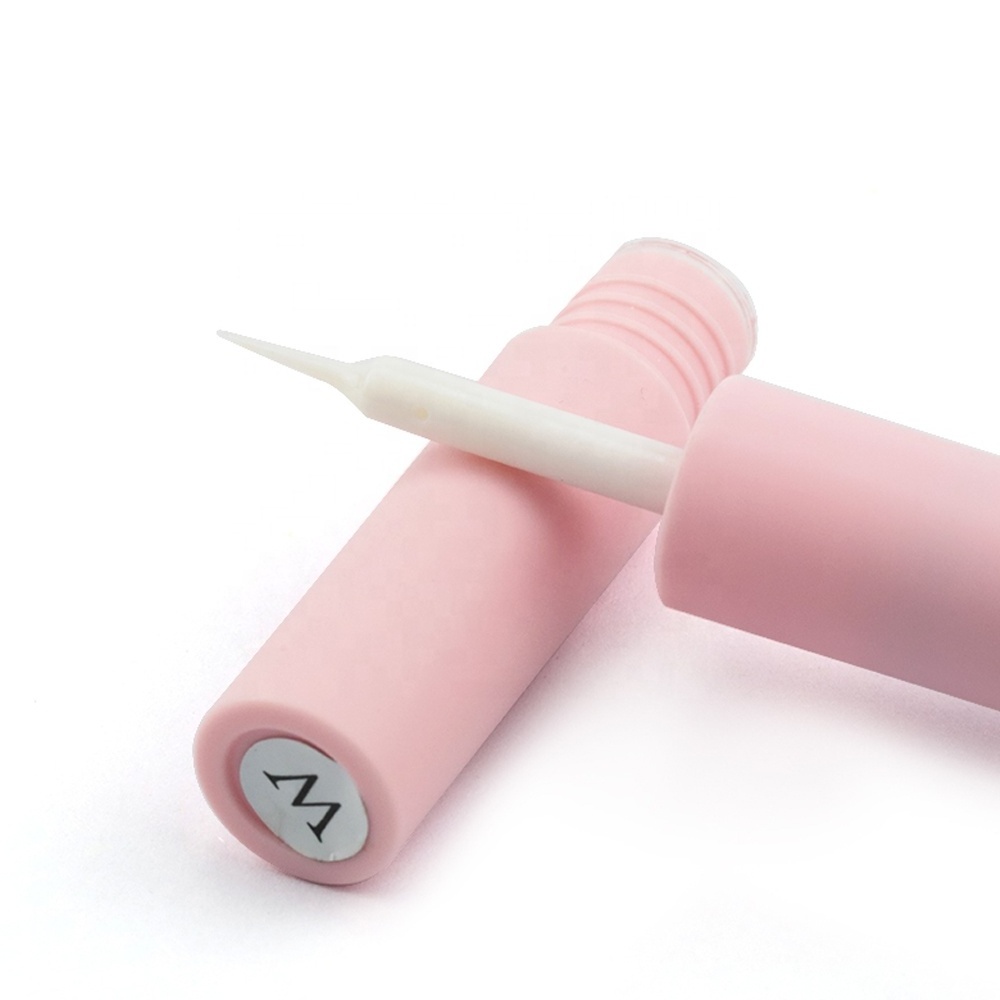 Hot Selling Strip 6ML Lashglue Pen Pink Tube Waterproof Strip Lashes Adhesive Latex free and Vegan Formula Wholesale