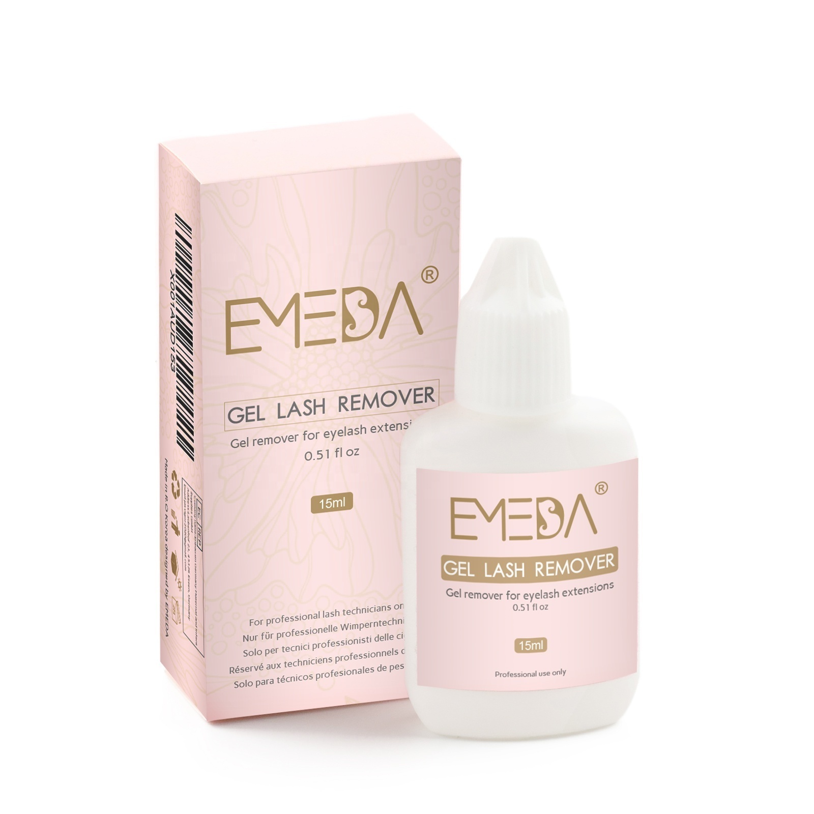 2022 Private Label Fast Removing Eyelash Extension Gel Remover Cream Eyelash Adhesive Glue Remover