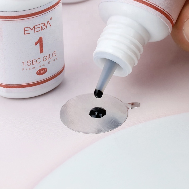 Wholesale private label Eyelash Extensions Glue 5ml 10ml 0.5s fast dry strong long lasting latex free waterproof lash glue