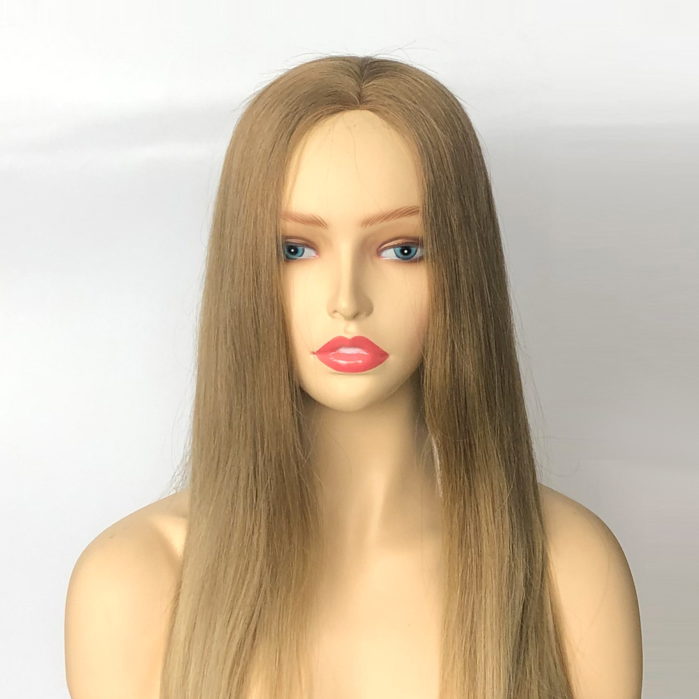 Top quality lace front medical wig cap for cancer patient virgin brazilian hair silk top wigs in stock