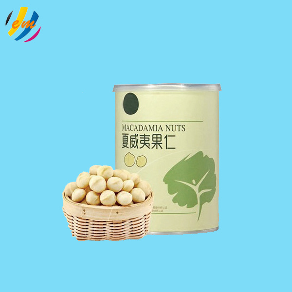 easy peel off food grade pringle potato chip dry food packaging paper can