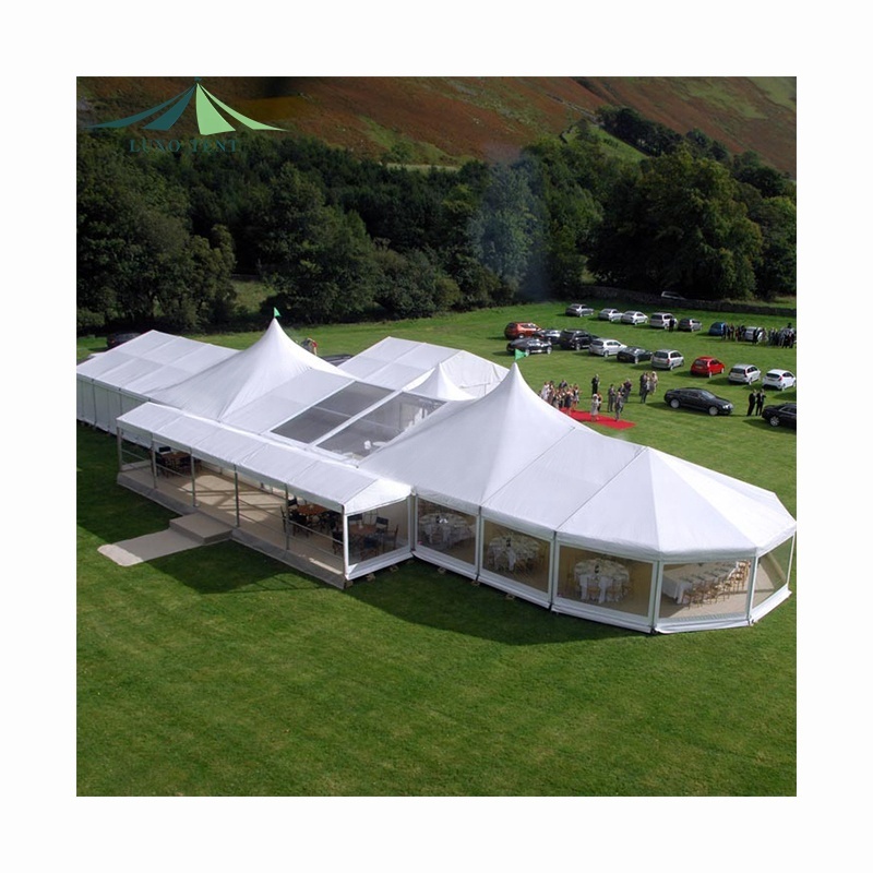 clear top tent aluminum frame wedding party china marquee tent tente de reception for sale 20 x 40 wedding event