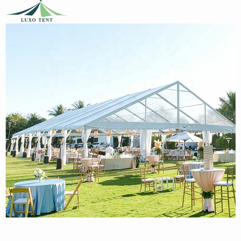 clear top tent aluminum frame wedding party china marquee tent tente de reception for sale 20 x 40 wedding event