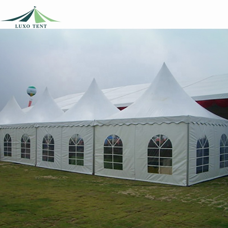 Aluminum alloy PVC pagoda 10x10 5x5 wedding tent party Events Tent gazebo outdoor tent