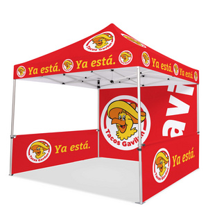 custom size logo folding pop up canopy gazebo tent  2x2 3x3 3x4 3x6  6x6 10x10 event tent with side