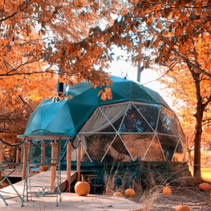 5m 6m diametre20ft 30ft Sphere Airbnb Supplies Glamping Geodesic Dome Home Tent House With Stove