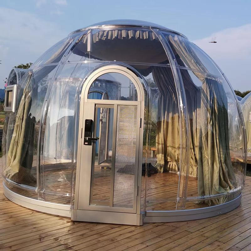 PC Dome Transparent Bubble Tent for Dining Cafe Resorts Villas