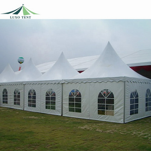 3X3 4X4 5X5 10X10 Outdoor Aluminum alloy Canvas  Stretch Hexagon Gazebo Pagoda Canopy Tent For Event