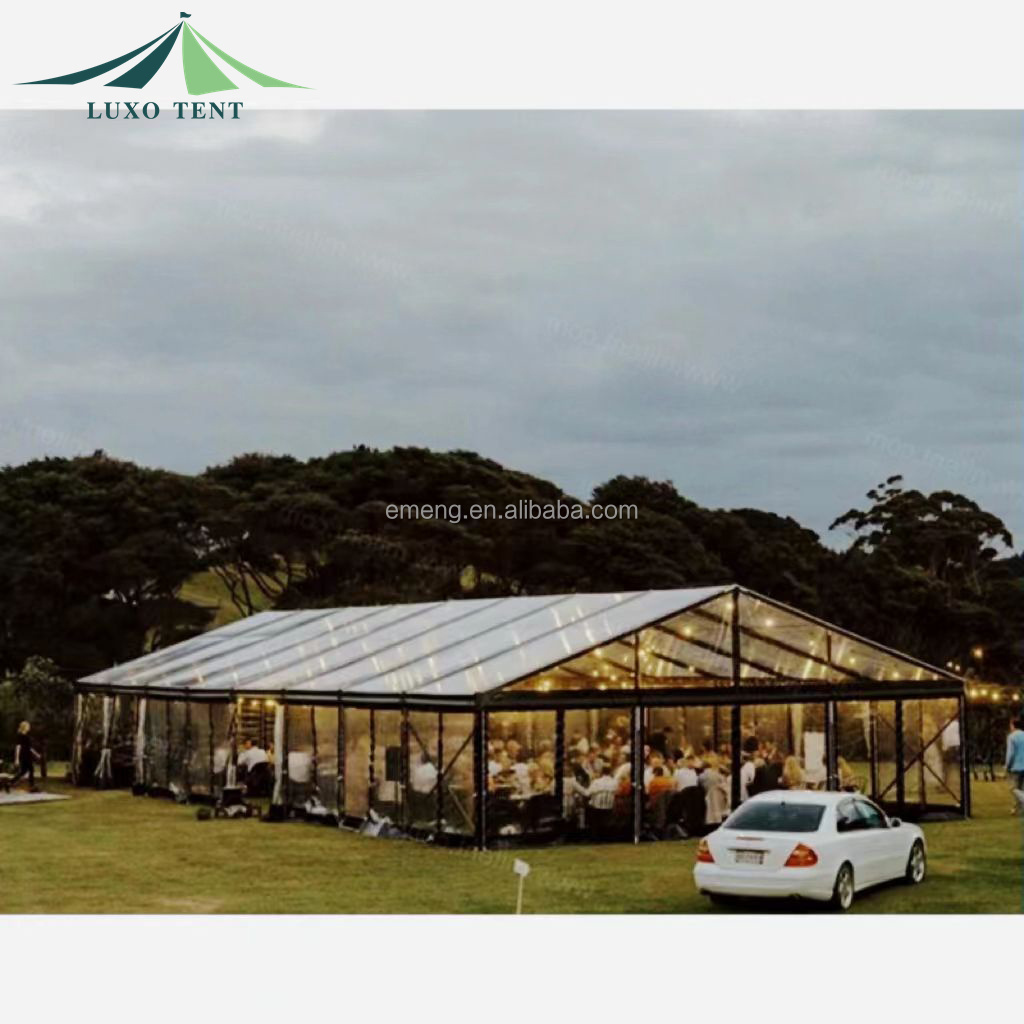 outdoor permanent black frame glass marquee canopy tent cabana tent for wedding 20x30 20x40 20x50 1000 people