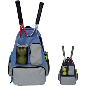 Tennis bag Single shoulder crossbody backpack Men's and women's sports badminton bag Youth racket bag