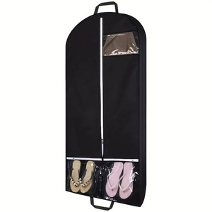 Waterproof storage non-woven clothing bag Gymnastics dance clothing bag garment bag with rack