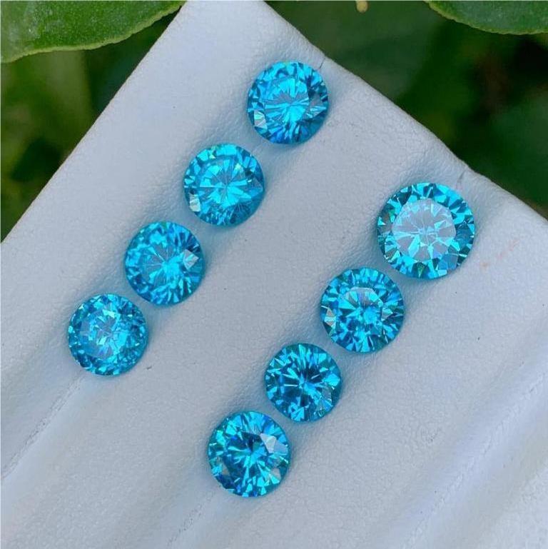 Factory Price Lab Grown Created Pass Diamond Tester Blue D Color VVS Loose Moissanite Diamond Gemstone With GRA Certificate