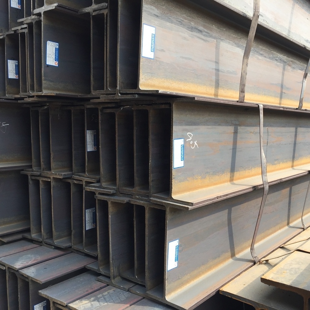 heavy steel structure H beam 200x200x8x12mm Large Construction steel Q235B material H Beam with large stock