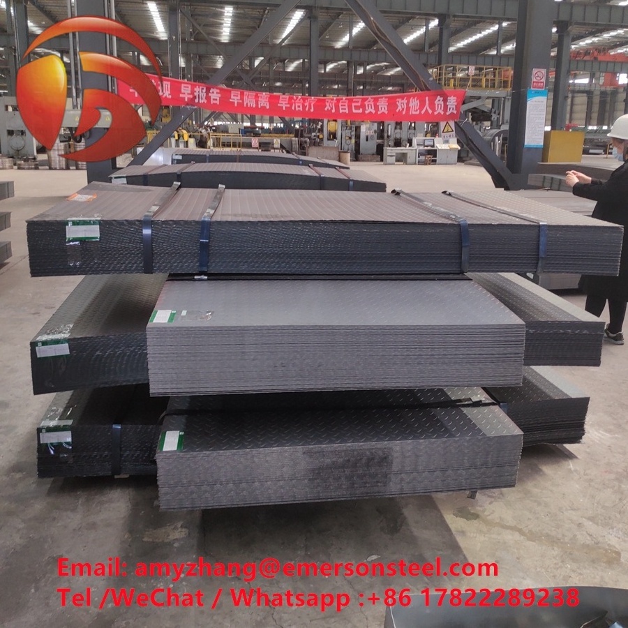 hot rolled astm a36 steel plate price per ton,mild steel checker plate Q235b ,2mm thick stainless steel plate