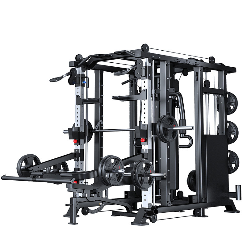 Wholesale Multi Function Home Gym Fitness Equipment Exercise Machine Cable Crossover Smith Machine