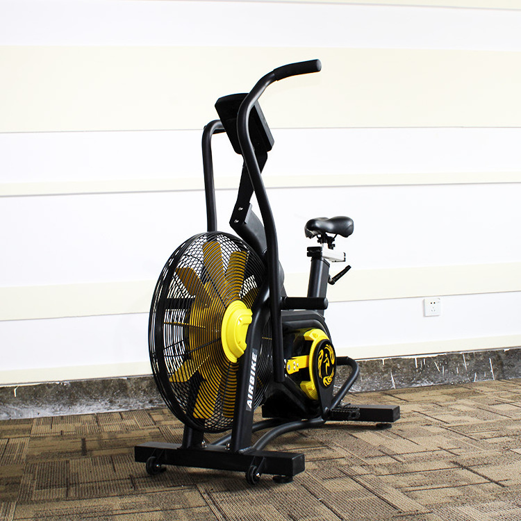 Gym equipment indoor air bike exercise fitness pedals air spinning bicycle