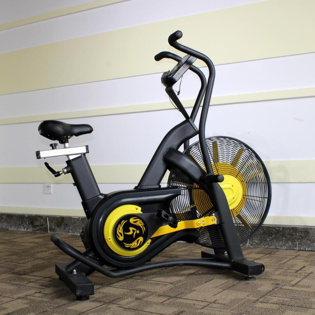 Gym equipment indoor air bike exercise fitness pedals air spinning bicycle