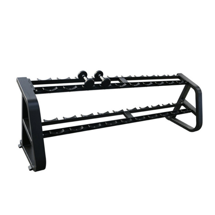 Competitive price customize dumbbell rack  dumbbell set with rack