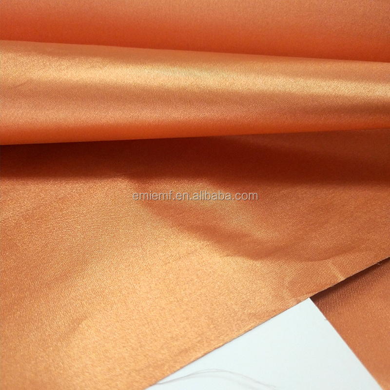 Nickel copper fabric EMF/EMI/RF shielding material