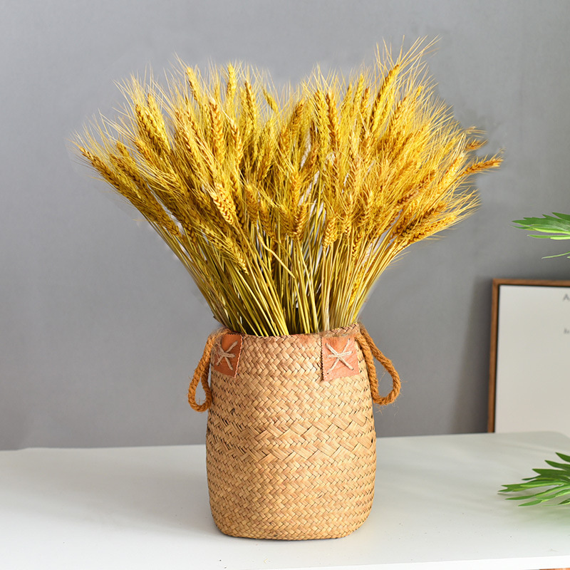 2022 New Hot Sale Storage basket Sea Grass Storage Basket Natural Sea grass Laundry Basket for Table Flower Decor