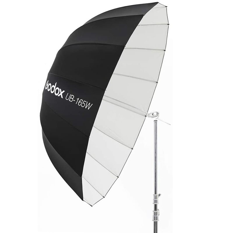 Godox UB-165W 65'' 165cm Parabolic Reflective Umbrella Umbrella with Diffuser Cover Cloth for Photo Studio Flash Speed Light