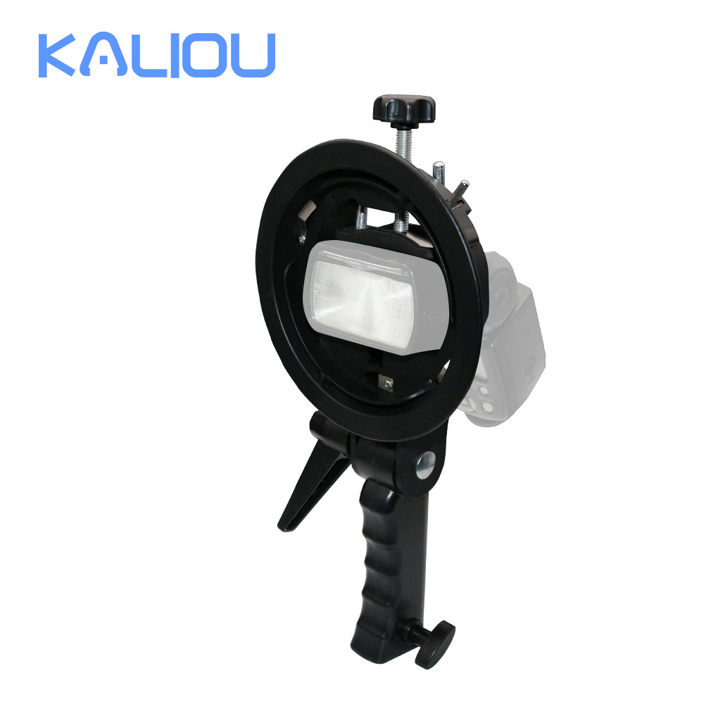 Kaliou Professional S-Type II Bracket Light Holder Mount For Speedlight Flash Light Beauty dish Reflector Umbrella