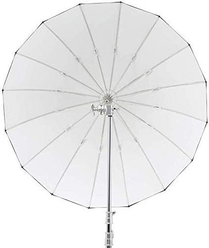 Godox UB-130W 51in 130cm Parabolic Black White Reflective Umbrella Studio Light Umbrella with Black Silver Diffuser Cover Cloth