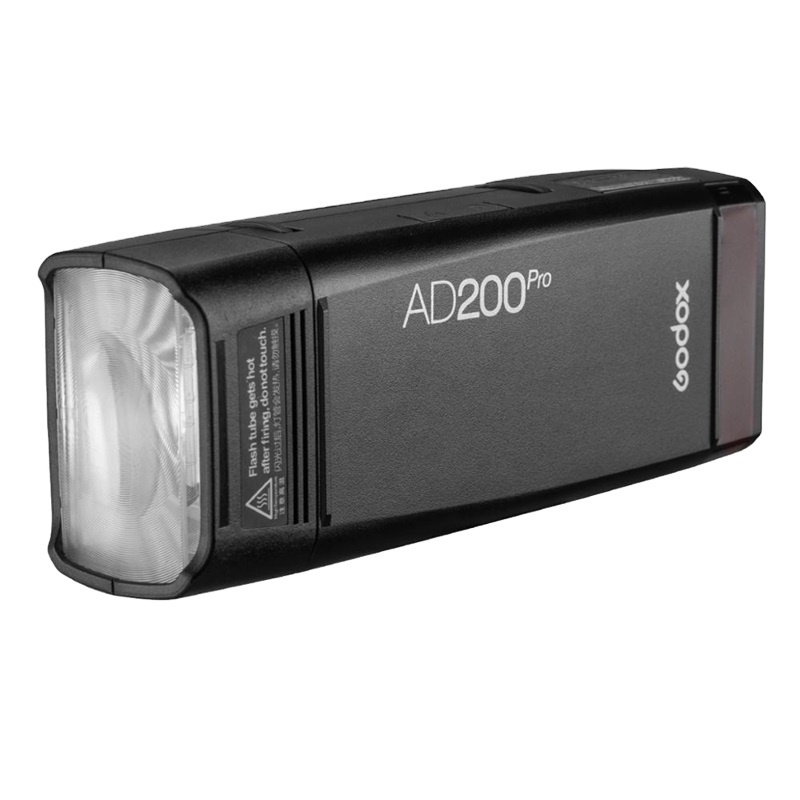 Hot Godox AD200Pro Outdoor Flash Light TTL 2.4G 1/8000 HSS 0.01-1.8s Recycling 200Ws Pocket Flash AD200 Pro with 2900mAh Battery