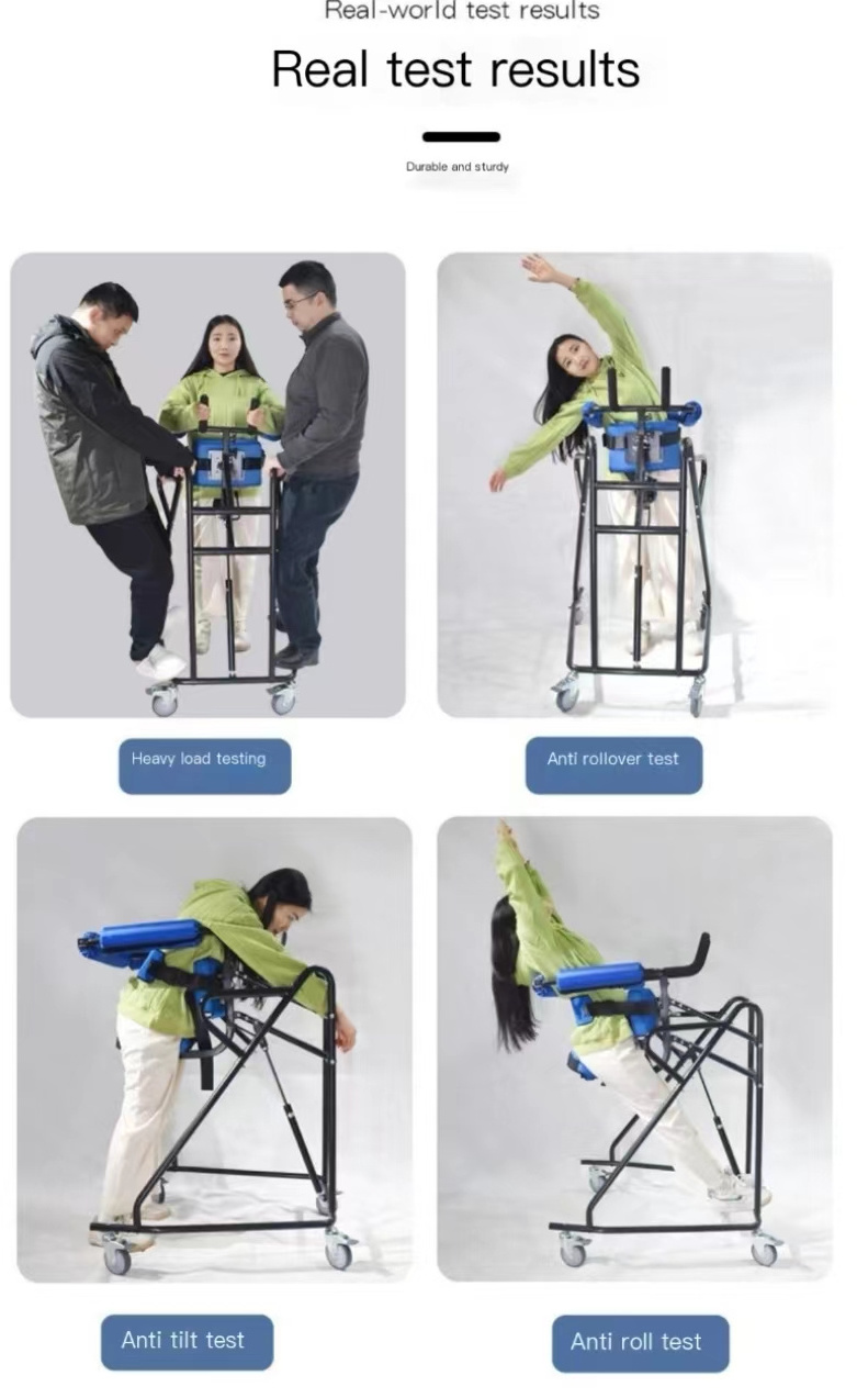 Standing frame for cerebral palsy frame single adult standing supplies disable rehabilitation training equipment