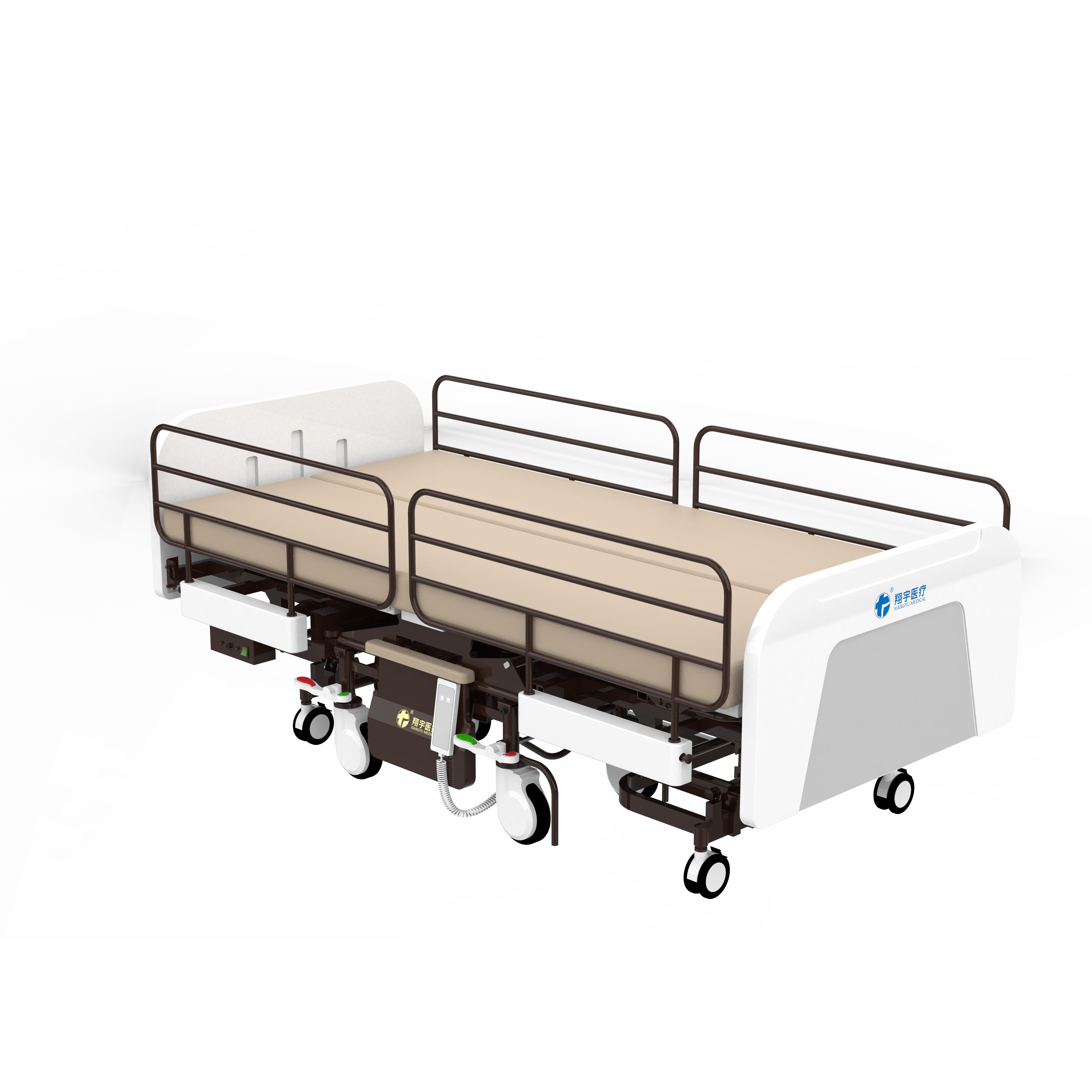 Multifunctional Wheelchair Home Care Bed Electric Nursing Bed Hospital Patient Bed