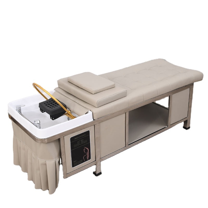 Multifunctional Hydrotherapy Circulating Washing Bed Thai Hair Salon Shampoo Table