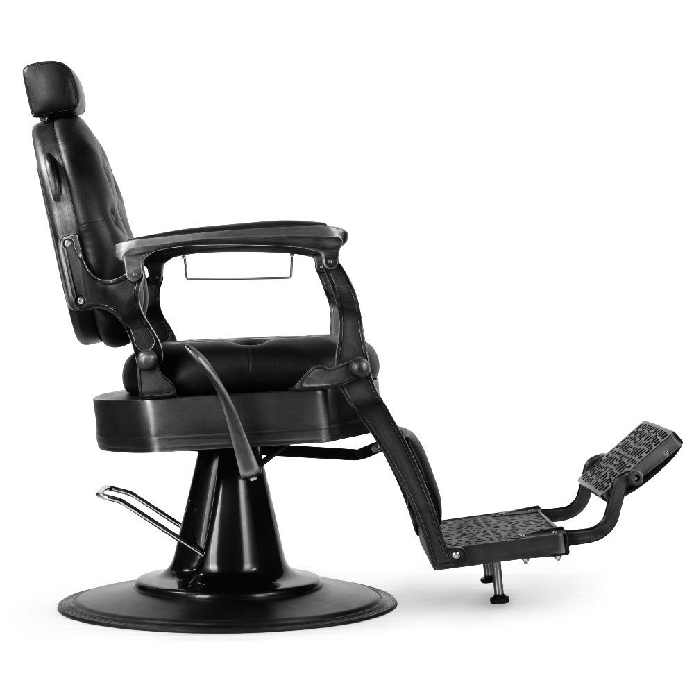 Hydraulic Hair Cutting Reclining Grooming Massage Chair Retro Salon Hairdressing Barber Chair