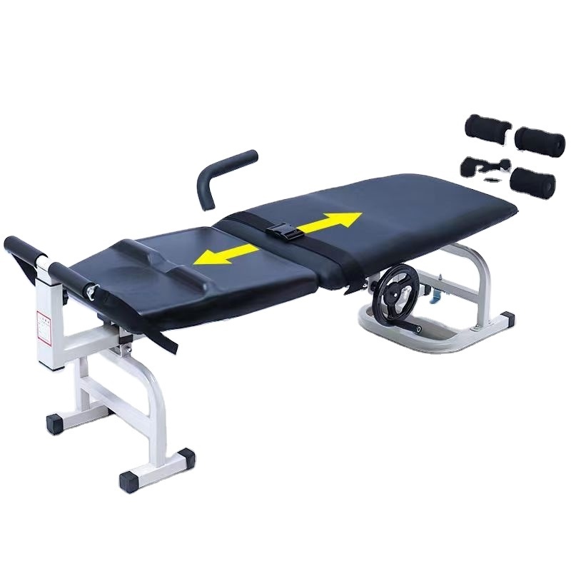 Advanced Folded Rehabilitation Equipment Therapy Cervical Lumbar Traction Bed