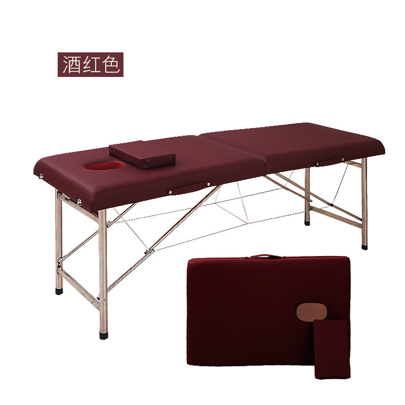 Portable Massage Table Factory  Wooden Foldable Massage Bed And Portable Beauty Massage Table