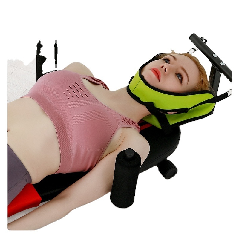 Home Lumbar Spine Relief Device Fitness Leg Puller Traction Bed Cervical Neck Traction Table Device