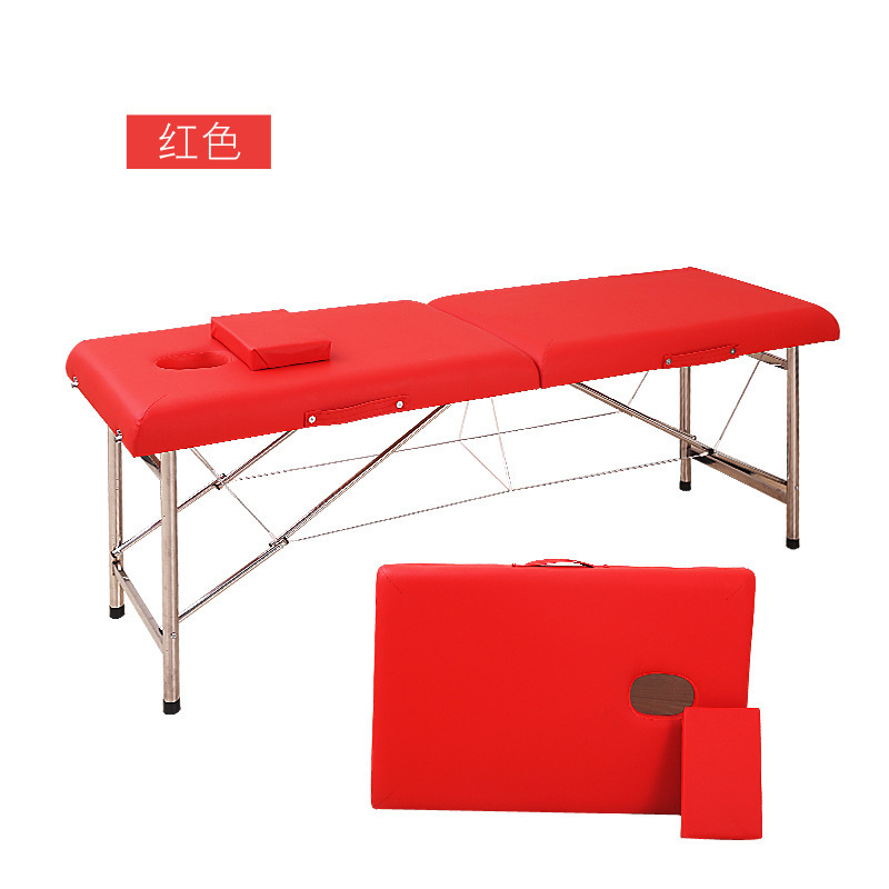 Portable Massage Table Factory  Wooden Foldable Massage Bed And Portable Beauty Massage Table