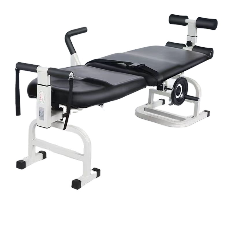 Advanced Folded Rehabilitation Equipment Therapy Cervical Lumbar Traction Bed