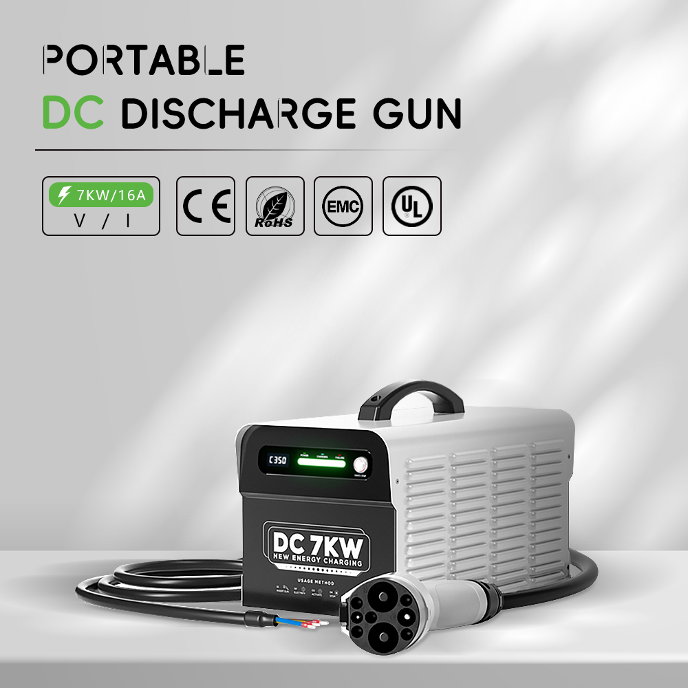 E-mingze 240V DC fast charger 7KW DC EV charging station GBT  DC charger for electric car