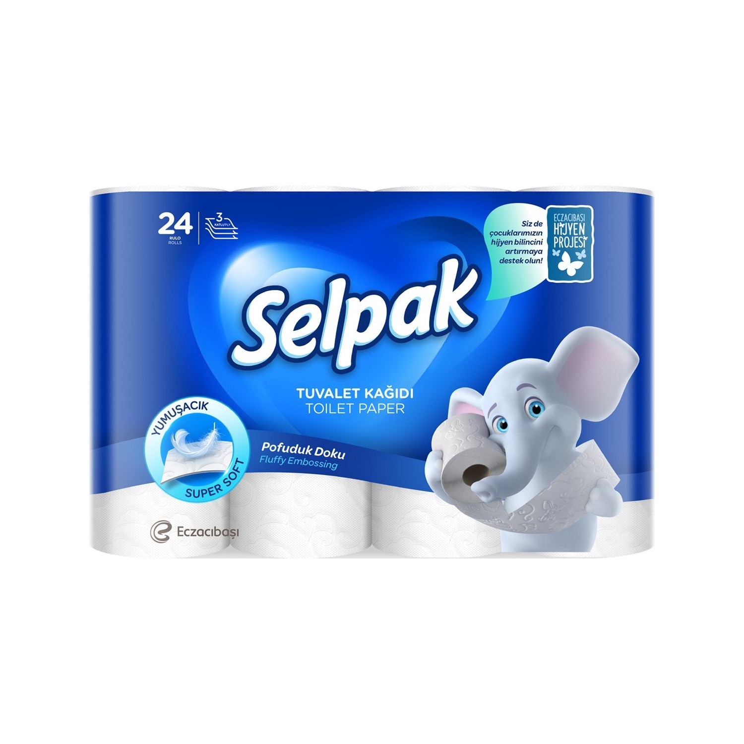 For Selpak Toilet Papers 3 ply 24 rolls Original Products all kinds