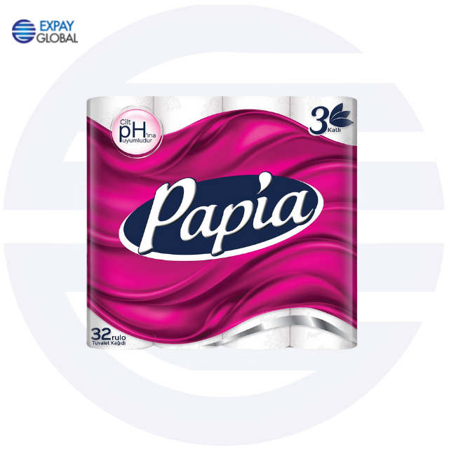 For Papia Toilet Papers 3 ply 32 rolls Original Products all kinds