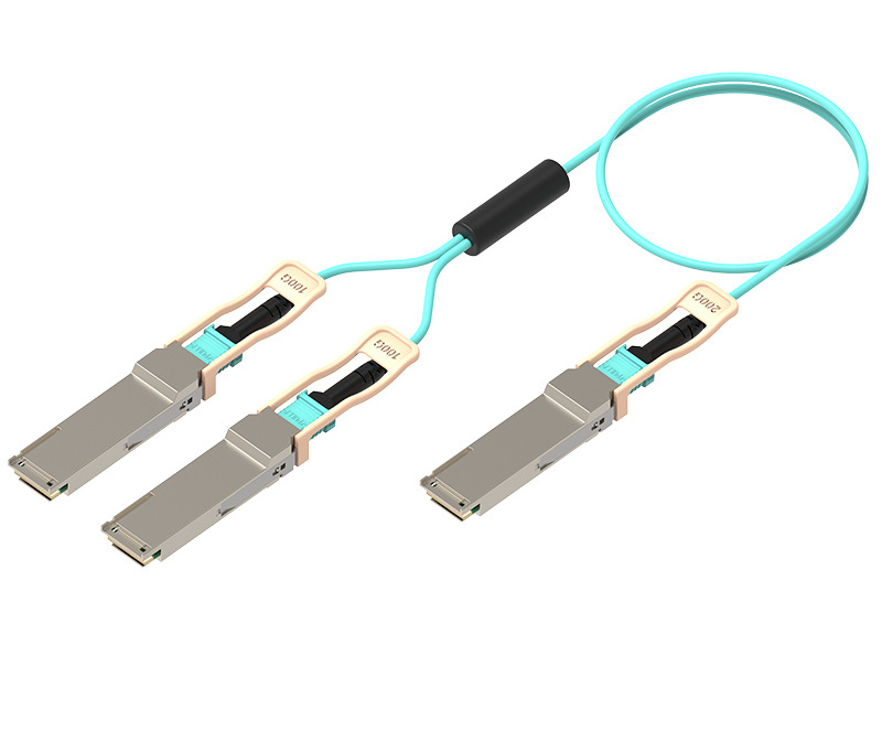 ODM Manufacturer SFP28 to SFP28 25G fiber optic transceiver multi-mode OM3 active optical cable 3m 5m 10m 30m AOC patch cord