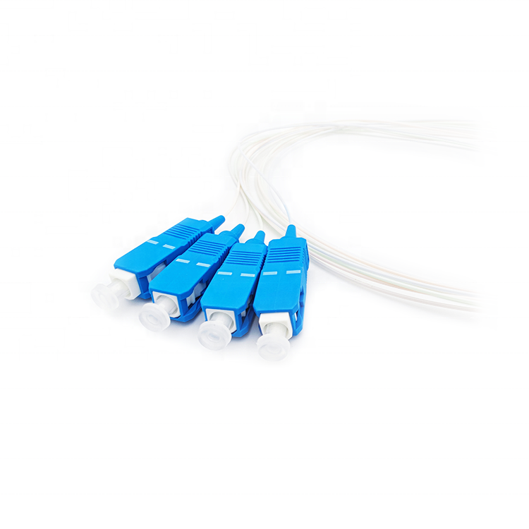 Sc Upc 1x2 1x4 1x8 1x16 1x32 0.9mm Mini Steel Tube Plc Splitter Fiber Optical Splitter