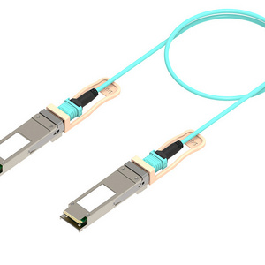 ODM Manufacturer SFP28 to SFP28 25G fiber optic transceiver multi-mode OM3 active optical cable 3m 5m 10m 30m AOC patch cord