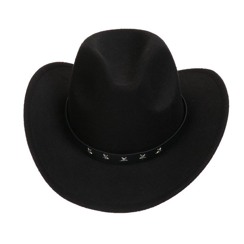 PINK BLACK WHITE COWBOY HATS WITH KERCHIEF WILD WESTERN COWGIRL HAT FANCY DRESS