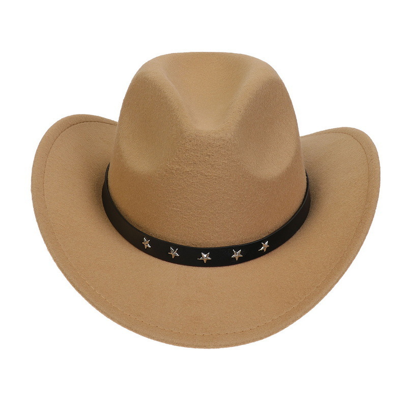 PINK BLACK WHITE COWBOY HATS WITH KERCHIEF WILD WESTERN COWGIRL HAT FANCY DRESS