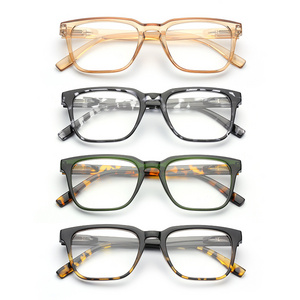 Wholesale Plastic Design Eyeglasses Best Quality Fashion Unisex PC Frame Retro Reading Glasses