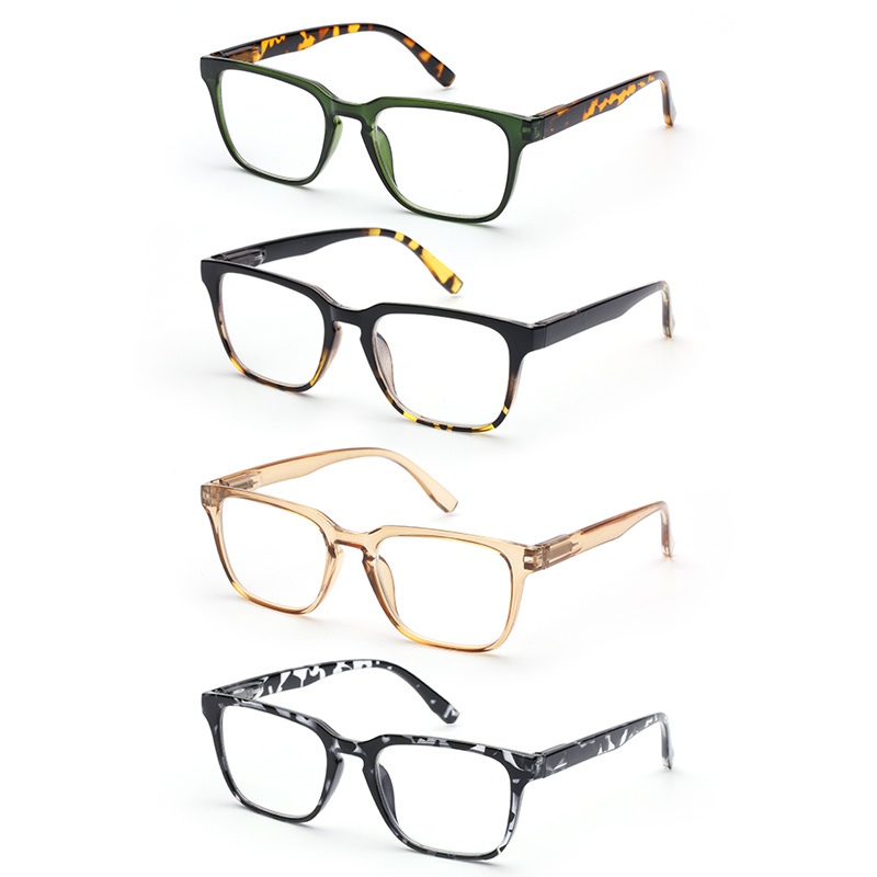 Wholesale Plastic Design Eyeglasses Best Quality Fashion Unisex PC Frame Retro Reading Glasses