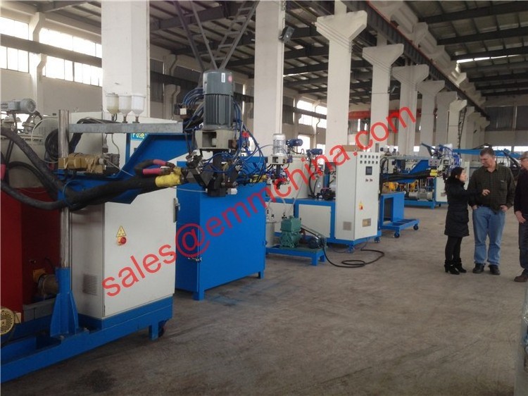 EMM078-A60 High press spray pu foam insulation making machine